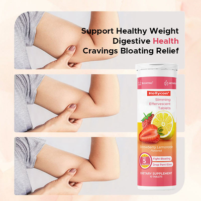 Pabrik Detox Pembersih Minuman Penghilang Berat Badan Tablet Effervescent Ekstrak Teh Hijau