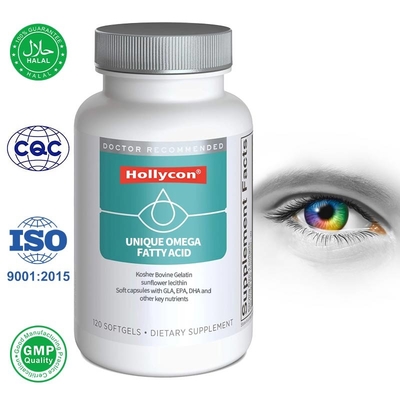 OEM Pabrik Pabrik Unik Omega asam lemak Softgels Untuk Penghilang Mata Kering