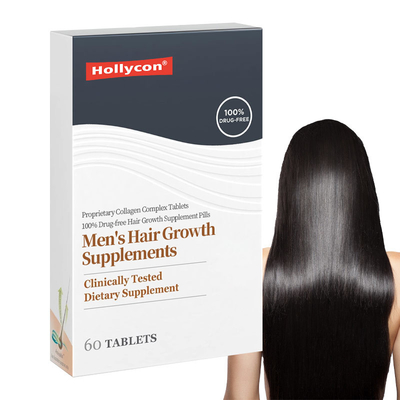 OEM Kolagen Kompleks Suplemen Pertumbuhan Rambut Menurunkan Rambut Menjadi Kurang