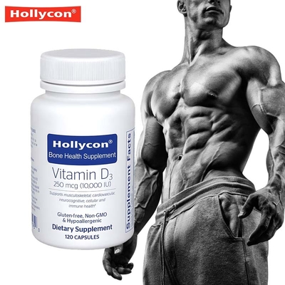 Suplemen Vitamin D3 Kapsul untuk Kesehatan Tulang Imun dan Penyerapan Kalsium