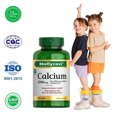 OEM Calcium Carbonate Softgels untuk Kesehatan Tulang dan Penyerapan Kalsium