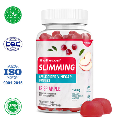 OEM Apple Cider Vinegar Gummies Untuk Kehilangan Berat Badan Gummies Slimming Alam
