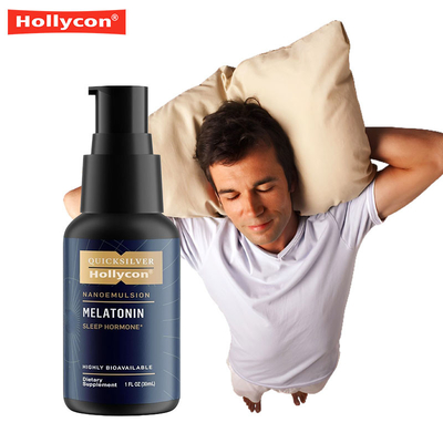 Liposomal Melatonin Drops Travel Sleep Aid untuk istirahat dan relaksasi yang berkualitas