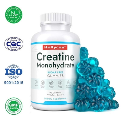 Creatine Gummies Bebas Gula Mendukung Pertumbuhan Otot Lean dan Kekuatan