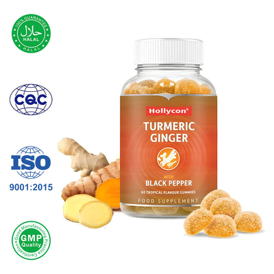 Pabrik Kurkumin Kunyit Gummies Untuk Kesehatan Kulit dan Dukungan Otot