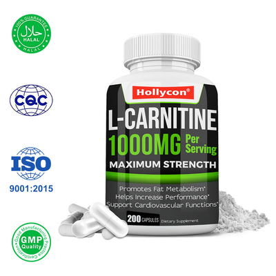 Label Pribadi L Kapsul Karnitin Mempromosikan Metabolisme Lemak dan Pengendalian Berat Badan