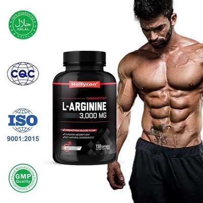 OEM L Arginine Capsules Mendukung Pengiriman Nutrisi Otot