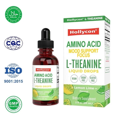 OEM L Theanine Liquid Drops Mempromosikan Tidur yang Lebih Baik dan Menghilangkan Stres