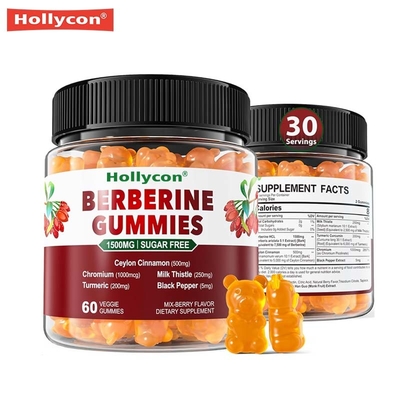 Berberine Gummies Pabrik Meningkatkan Kesehatan Hati dan Perut