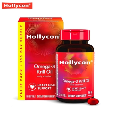 Minyak Krill Pabrik Softgels Mempromosikan Fleksibilitas Sendi dan Kesehatan Jantung