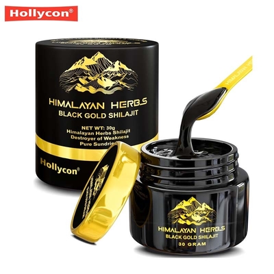Supplier Shilajit Resin Gel untuk Pria & Wanita dengan Asam Fulvic Meningkatkan Metabolisme