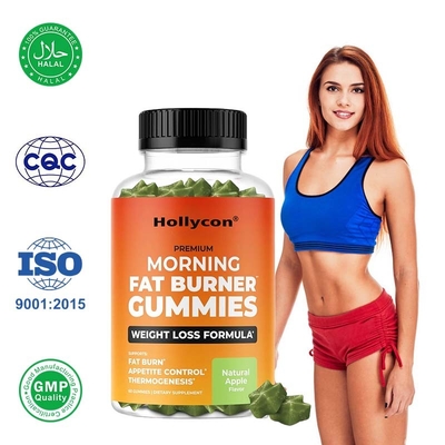 2024 Pabrik Hot Selling Morning Fat Burner Gummies Pengelolaan Berat Badan untuk Wanita & Pria