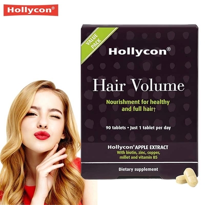 Produsen Tablet Volume Rambut Mendorong Pertumbuhan Rambut yang Sehat Menghidupi Folikel Rambut