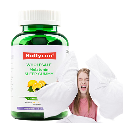 Melatonin Sleep Gummies Mendukung Tidur Mempromosikan Relaksasi Ketenangan