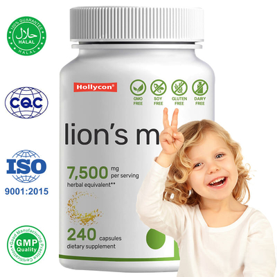 Produsen Lions Mane Kapsul Otak Nootropic dan Sistem Kekebalan Booster