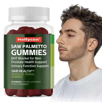 Pabrik Saw Palmetto Gummies untuk pria pola kebotakan dan kesehatan prostat