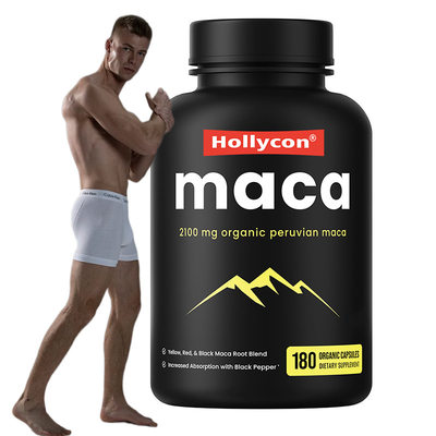 Kapsul Akar Maca 2100mg Campuran Akar Maca Organik Untuk Memberikan Energi Kapsul Maca