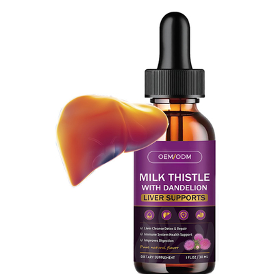 OEM Minyak Thistle Organic Minyak Thistle Biji Untuk Dukungan Imun Minyak Thistle