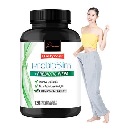 Probiotik Serat Kapsul penurunan berat badan Probiotik dan prebiotik Dukungan Kesehatan Pencernaan