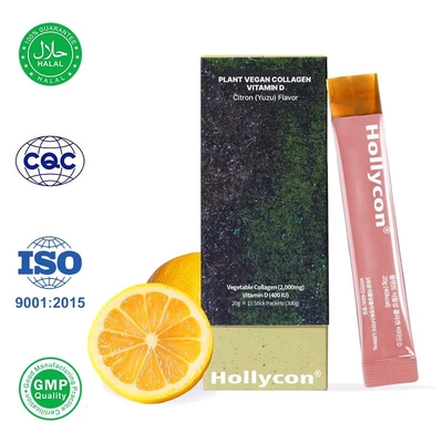 Vegan Collagen Jelly Stick Dengan Vitamin D3 400IU Untuk Mendukung Tulang Sehat