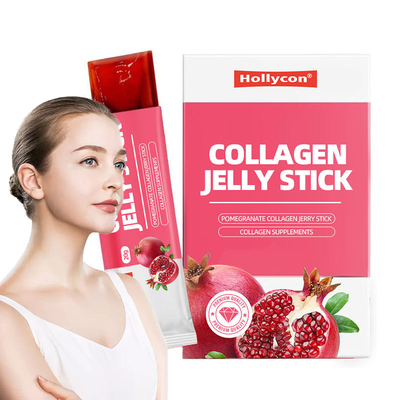 Premium Kollagen delima Korea Kecantikan Kollagen Jelly Stick Kolagen ikan molekul rendah Delima Jerry Stick