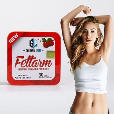 Semua Bahan Alami Penghilang Berat Badan Suplemen untuk Penindasan nafsu makan & Body Curves Dukungan Fat Burner Slimming Capsules